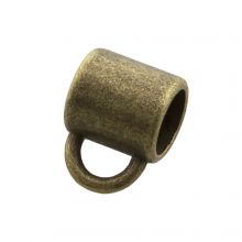Attache Breloque (Diamètre intérieur 3 mm) Bronze (10 pièces)