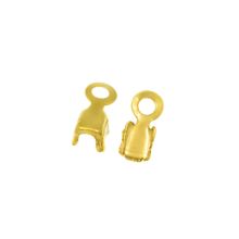 Connecteur Chaîne Strass (2.4 mm) Or (20 pièces) 