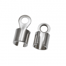 Pince Lacet (9.5 x 5 mm) Argent Antique (10 pièces)