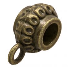 Attache Breloque (Diamètre intérieur 3.3 mm) Bronze (10 pièces)