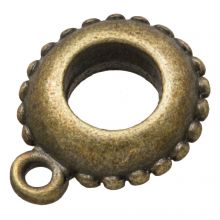 Attache Breloque (Diamètre intérieur 5.5 mm) Bronze (10 pièces)