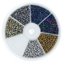Assortiment - Rocailles (3 mm) Galvanized Mix Color 