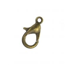 Fermoir Mousqueton (10 x 6 mm) Bronze (10 pièces)