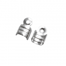 Pince Lacet (7 x 4.5 mm) Argent Antique (25 pièces)