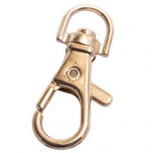 Porte Clé (32 x 11 mm) Or (10 pièces)