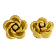 Perles Acier Inoxydable Rose (10 x 6 mm) Or (2 pièces) 