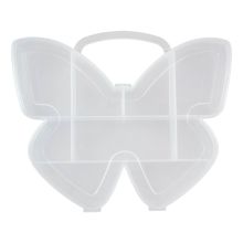 Boîte de Rangement Papillon 9 Compartiments (20 x 7 x 2.6 cm)