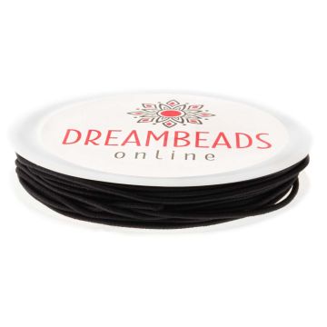 Cordon Élastique (0.5 mm) Black (20 mètres)