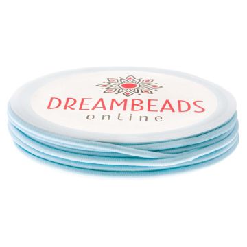 Cordon Élastique (2 mm) Baby Blue (5 mètres)