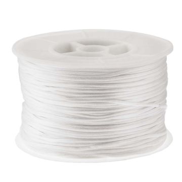 Cordon Satin (1 mm) White (91 mètres)