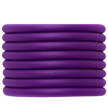 Fil Caoutchouc Creux (5 mm) Perfect Purple (2 mètres) 