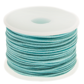 Fil Coton Ciré (env. 0.8 mm) Peppermint (25 mètres)