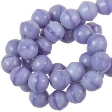 Perles en Verre (4 mm) Lavender Purple (110 pièces)