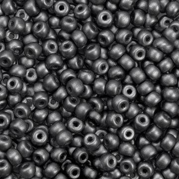 Rocailles Tchèques Mat (4 mm) Cool Grey Pearlshine (15 grammes)