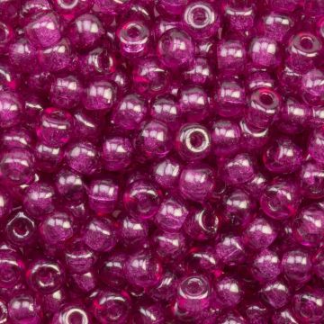 Rocailles Tchèques (4 mm) Mulberry Purple (25g / 350 pièces)