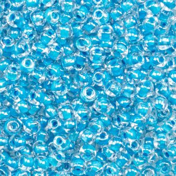 Rocailles Tchèques (3 mm) Blue Topaz (15 grammes)
