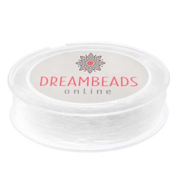 Fil Élastique Haute Qualité (0.7 mm) Transparent (50 mètres)
