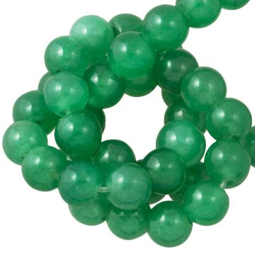 Perles Jade Vert (10 mm) 38 pièces