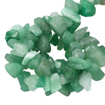 Perles Chips Aventurine Verte (5 - 8 mm) 200 pièces