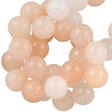 Perles Aventurine Rose (4 mm) 82 pièces
