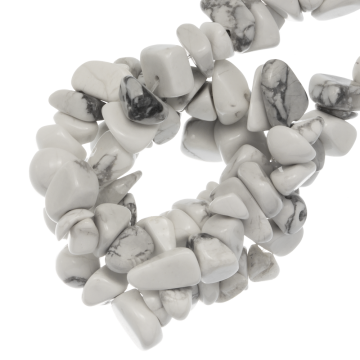 Perles Chips Howlite (5 - 8 mm) 200 pièces