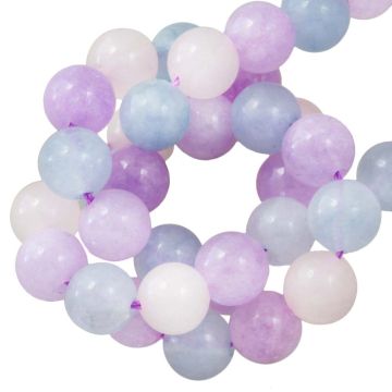 Mélange de Perles en Pierre Naturelle (8 mm) Mixed Stones (48 pièces)