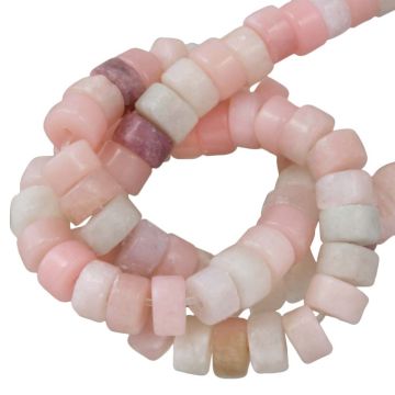 Perles Rose Opal (4 x 2.5 mm) 147 pièces