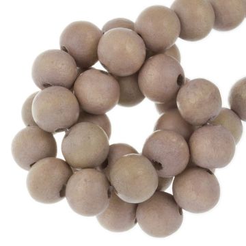 perles en bois vintage look 6 mm