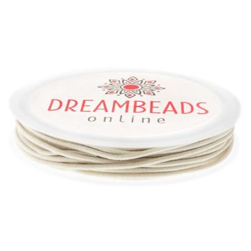 Cordon Élastique (1 mm) Beige (10 mètres)