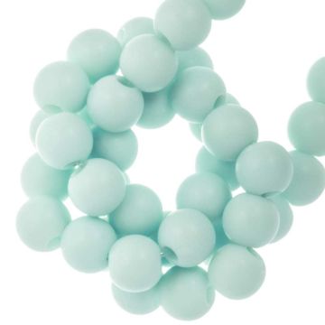 Perles Acryliques Mat (4 mm) Peppermint (500 pièces)