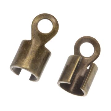 Pince Lacet (9.5 x 5 mm) Bronze (10 pièces)