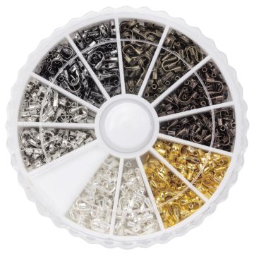 Assortiment - Protèges Fil (4.5 x 4 mm) Mix Color (540 pièces)