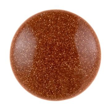 Cabochon Goldstone (14 mm) 3 pièces