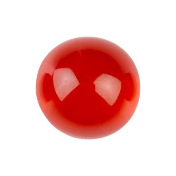 Cabochon Agate Rouge (4 mm) 3 pièces