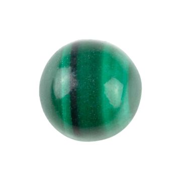 Cabochon Malachite (4 mm) 3 pièces