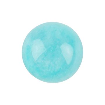 Cabochon Amazonite (4 mm) 3 pièces