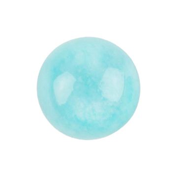 Cabochon Jade (4 mm) Light Blue (3 pièces)