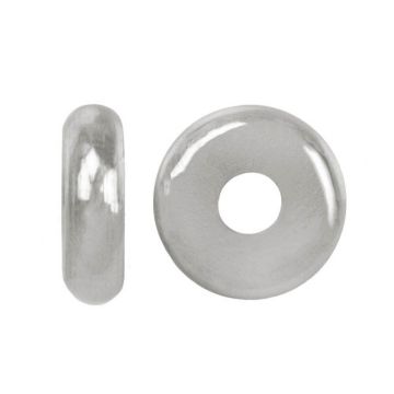 Perles Intercalaires Acier Inoxydable (8 x 2 mm) Argent Antique (5 pièces)