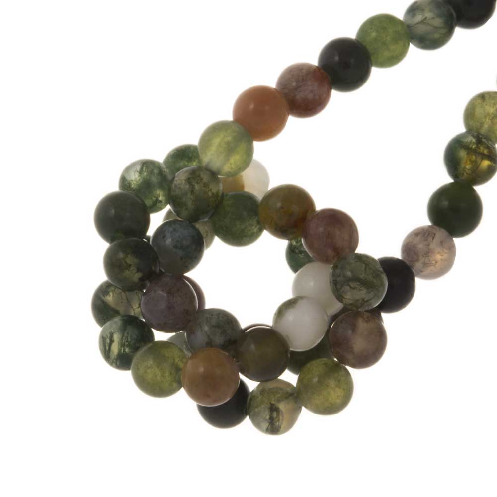Perles Agate Indienne (4 mm) 86 pièces