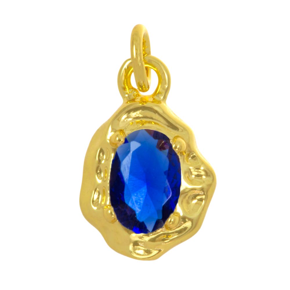 Pendentif Crabe Pâte De Turquoise et Or 18 Carat